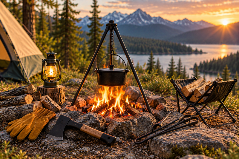 Fire & Light & Camp Essentials