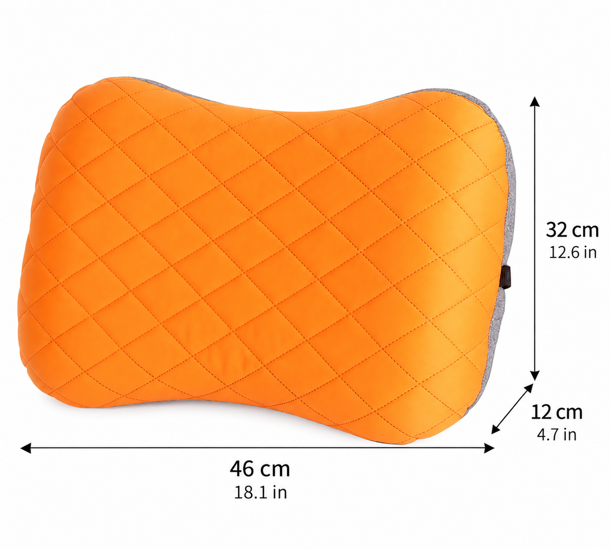 Quilted Inflatable Travel Pillow