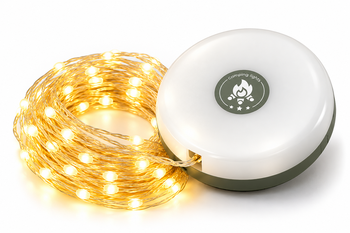 Glow Lantern with String Lights