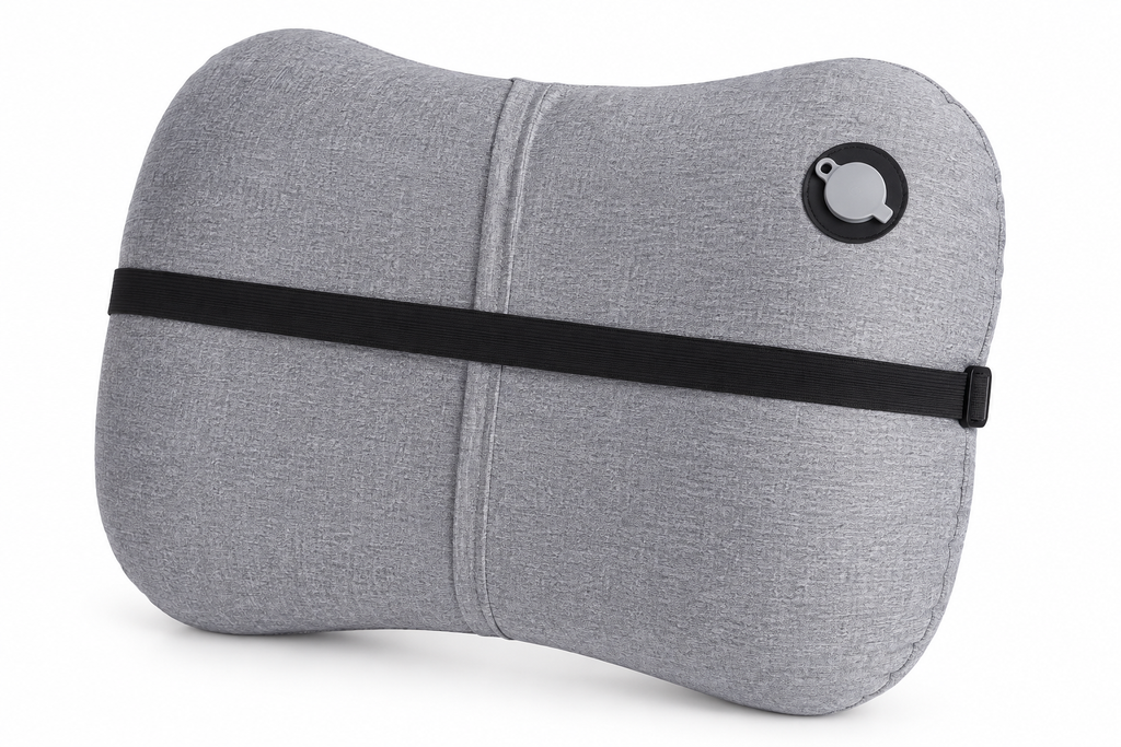 Quilted Inflatable Travel Pillow