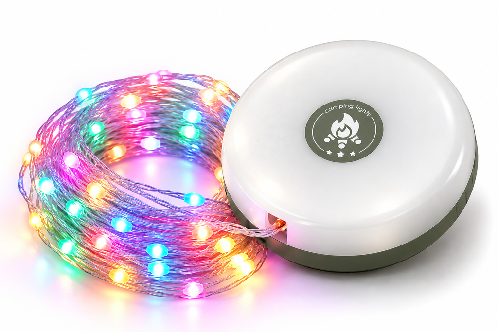 Glow Lantern with String Lights