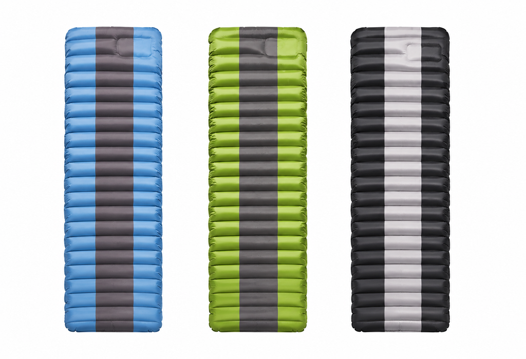 Ultralight Camping Sleeping Pad with Built-in Foot Pump